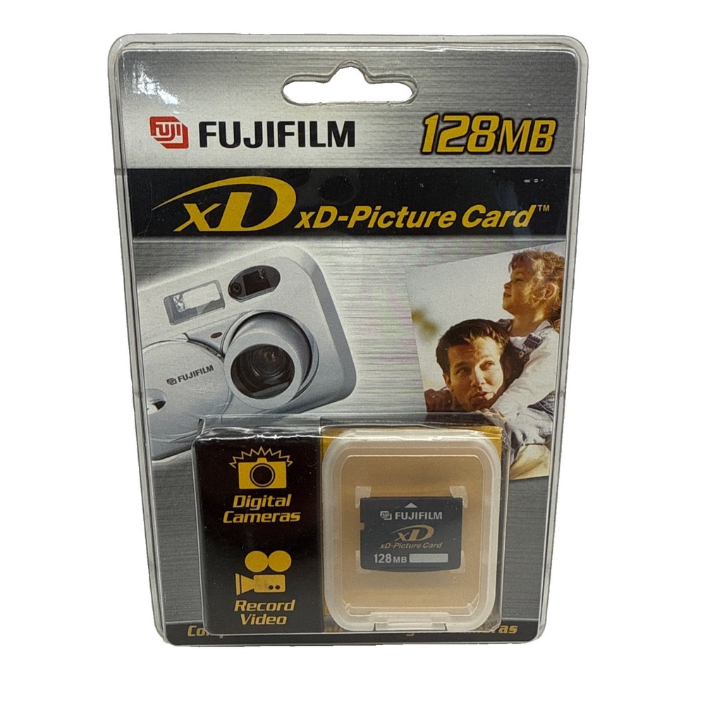 FUJIFILM 128MB XD xD-Picture Card Memory Card for Digital Cameras NEW SEALED